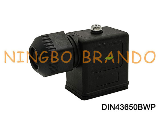 DIN43650B 방수 솔레노이드 밸브 코일 커넥터 IP67 DIN 43650 Form B
