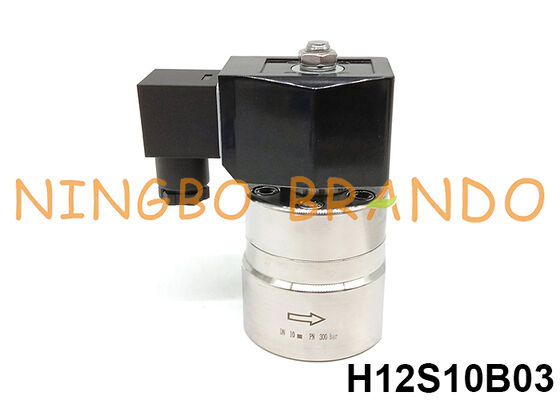 300바 고압 솔레노이드 밸브 3/8'' 220V 110V 24V 12V