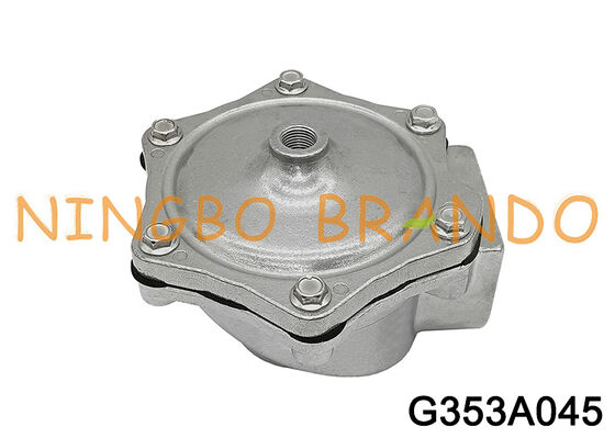 ASCO 유형 G353A045 2/2 NC G1-1/2 나사식 알루미늄 파일럿 작동 밸브