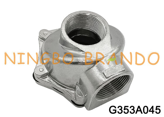 ASCO 유형 G353A045 2/2 NC G1-1/2 나사식 알루미늄 파일럿 작동 밸브