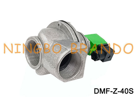 DMF-Z-40S 다이어프램 밸브 직각 G1-1/2'' 스레드 전자기 펄스 밸브