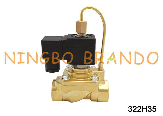G1/2 인치 평상시 열림 솔레노이드 밸브 40bar 파커 유형 322H35 AC220V