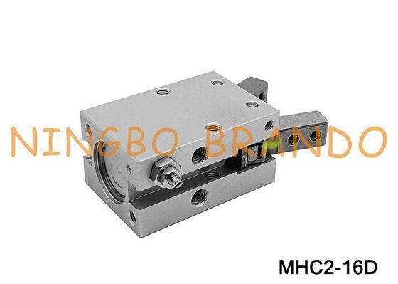 SMC 유형 MHC2-16D 공압식 앵귤러 에어 그리퍼 16mm