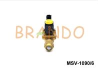 금관 악기 자연적인 색깔 가스 솔레노이드 벨브 G3/4” SAE MSV-1090/6 격막 구조