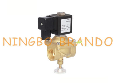 1/2” 3/4" 1" 수동으로 자연적인 석탄 가스 12VDC 24VDC 230VAC를 위한 조정가능한 베이스 솔레노이드 벨브