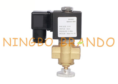 1/2” 3/4" 1" 수동으로 자연적인 석탄 가스 12VDC 24VDC 230VAC를 위한 조정가능한 베이스 솔레노이드 벨브