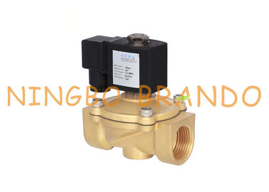 1/2 인치 3/4 인치 1 인치 샤워 온수기 12V 24V 120V를 위한 금관 악기 가스 솔레노이드 벨브