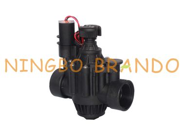 12V DC 물 정원 농업 관개를 위한 전기 플라스틱 솔레노이드 벨브