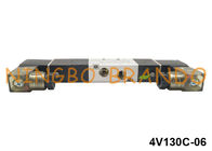 1/8 &quot; 4V130C-06 5/3 방식 공압 솔레노이드 밸브 아이르타크 종류 220V