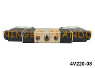 1/4 &quot; 4V220-08 아이르타크 종류 공압 솔레노이드 밸브 5 방식 2 위치 220V