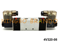 4V320-08 아이르타크 종류 공압 솔레노이드 밸브 5 방식 2는 220VAC을 배치합니다