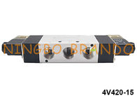 5 방식 2 위치 공압 솔레노이드 밸브 아이르타크 종류 4V420-15 12V 24V