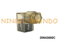 DIN 43650 C형 DIN43650C 솔레노이드 밸브 코일 커넥터 24VDC