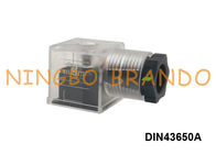 솔레노이드 밸브 코일 전기 커넥터 소음 43650은 DIN 43650A를 형성합니다