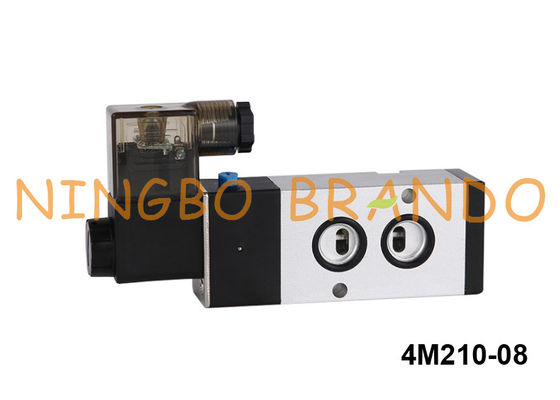 5/2 G1/4 &quot; 나무르 솔레노이드 밸브 4M210-08 아이르타크 타입 24V DC 220V AC