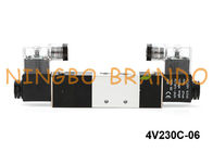 4V230C-06 아이르타크 종류 공압 솔레노이드 밸브 5 방식 3은 24V 220V를 배치합니다