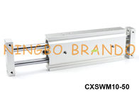 두배 가이드 로드 압축 공기 실린더 SMC 종 CXSWM10-50