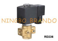 1/8 1/4 M&amp;M 종류 RD236 학술적 솔레노이드 밸브 2 방식 비접점