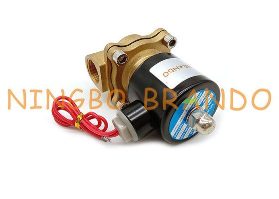 UW-15 2W160-15 1/2'' 2/2 방향 유체 제어 황동 솔레노이드 밸브