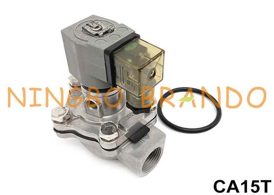 CA15T 직각 1/2 " 펄스 제트 밸브 DC24V AC220V AC110V