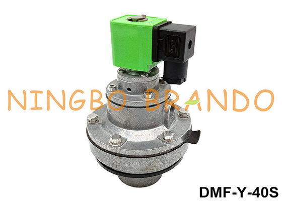 DMF-Y-40S 1-1/2 &quot; 가라앉은 격막식 밸브 220V AC 12V 24V DC