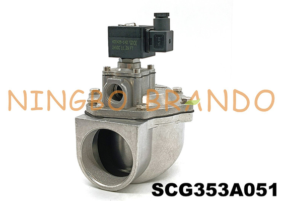 백 필터를 위한 2.5 &quot; SCG353A051 아스코 종류 직각 353 시리즈 펄스 제트 밸브