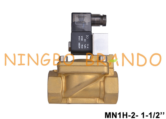 MN1H-2-1 1/2-MS 161734 놋쇠 솔레노이드 밸브 페스토 타입 1-1/2 &quot; 220VAC