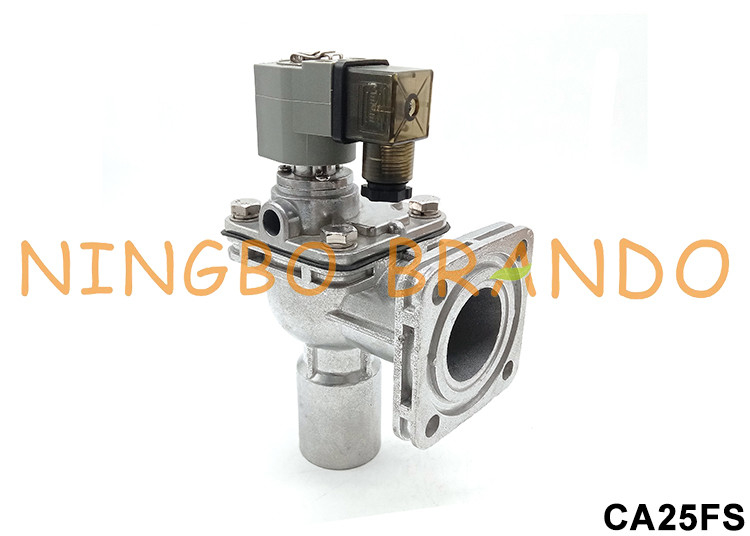 백 필터를 위한 CAC25FS 1 &quot; 플랜지식 진동판 펄스 제트 밸브