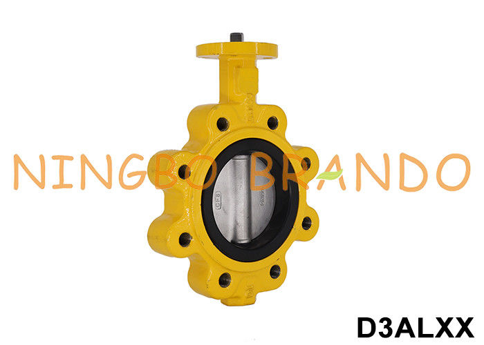DN40 ~ DN800 머리가 없는 럭 타입 배터플라이 밸브