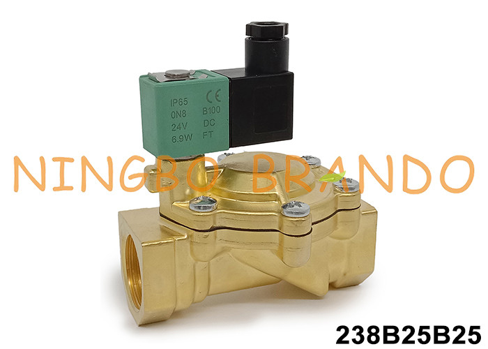 1' ASCO 타입 SCG238E005 구리 전자기 밸브 24VDC 110VAC 220VAC