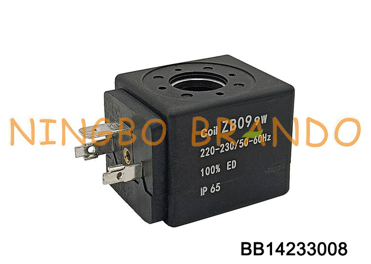 에스프레소 커피 머신용 파커 타입 ZB09 9W 110v-120v 솔레노이드 밸브 코일