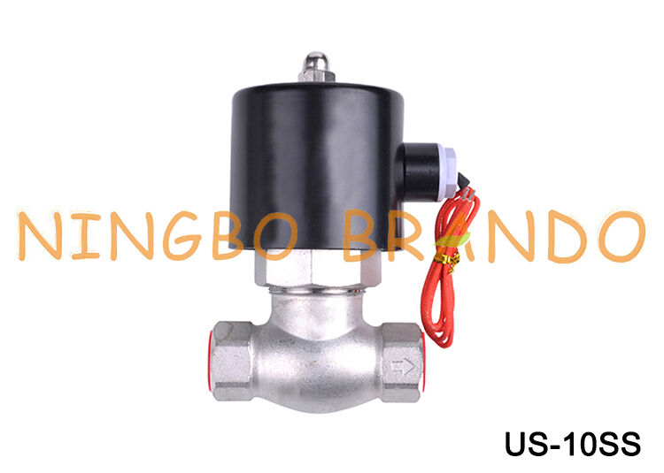 스팀 솔레노이드 밸브 US-10 2L-10 3/8'' 스테인레스 스틸 솔레노이드 밸브 24V 220V