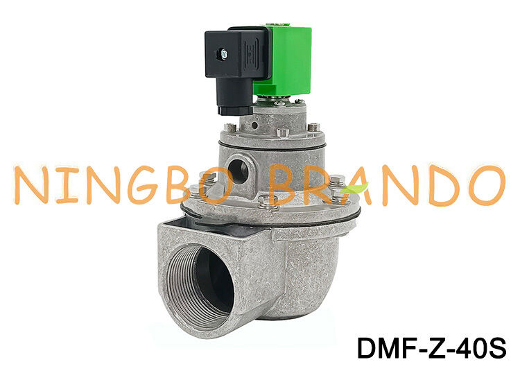 DMF-Z-40S 다이어프램 밸브 직각 G1-1/2'' 스레드 전자기 펄스 밸브