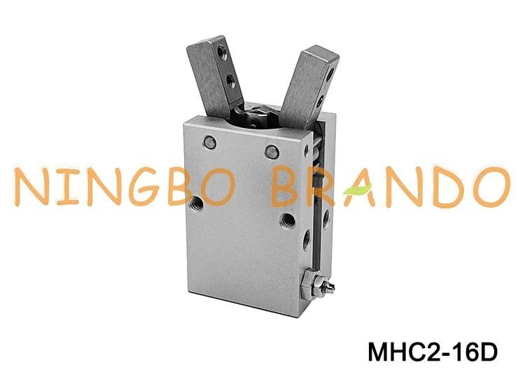 SMC 유형 MHC2-16D 공압식 앵귤러 에어 그리퍼 16mm