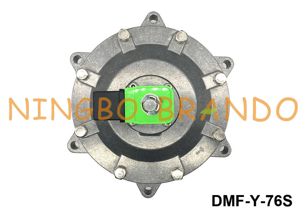 3개는 DMF-Y-76S BFEC Baghouse 24VDC 220VAC를 위한 전자기 맥박 벨브를 물속에 넣었습니다