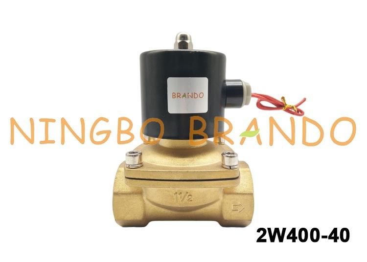 1-1/2” 수성 가스 기름을 위한 UNI-D 유형 UW-40 2W400-40 금관 악기 순서 조절 솔레노이드 벨브
