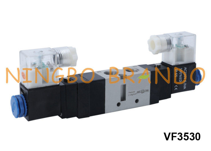 VF3530 SMC 종류 공기 공기 솔레노이드 밸브 5/3 방식 24 볼트 220 볼트