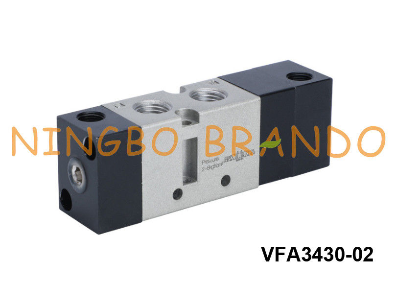 VFA3430-02 SMC 이중 타입은 조종된 파일럿 밸브 5 길 3 위치를 발표합니다