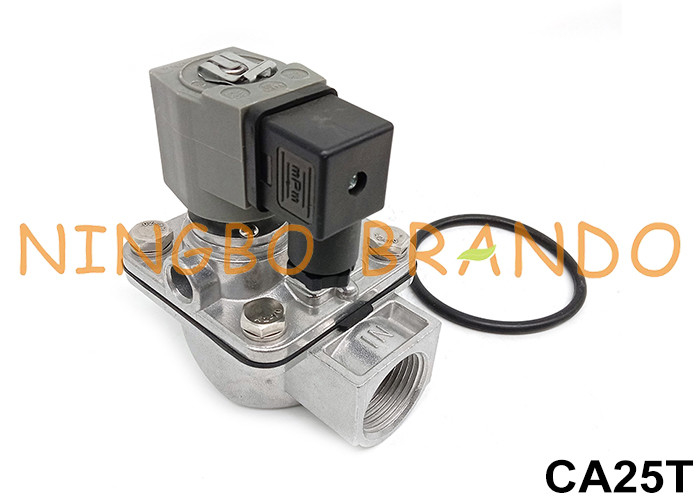 CA25T 1 &quot; 흡진장치 펄스 제트 밸브 12V 24V DC 110V 220V AC