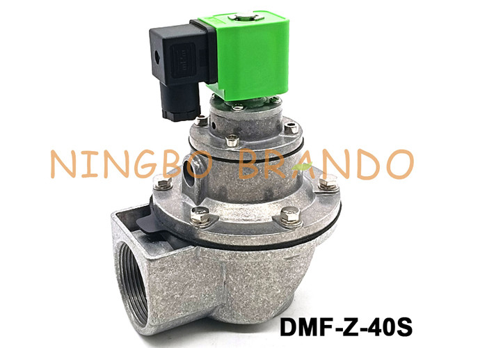 흡진장치를 위한 BFEC DMF-Z-40S 1 1/2 &quot; 직각 솔레노이드 펄스 제트 밸브
