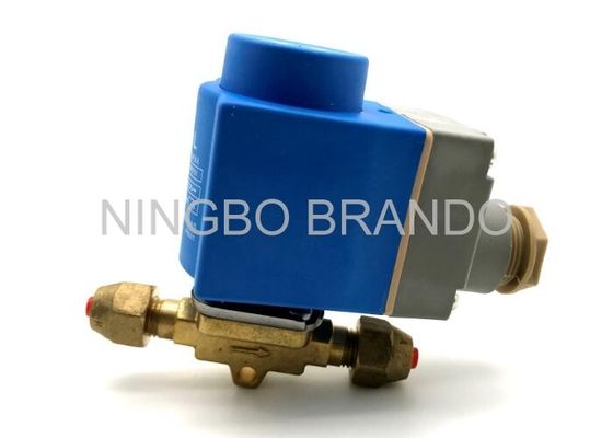 EVR 3 220/230V AC Refrigeration Solenoid Valve with Brass Body , Liquid Line Solenoid Valve