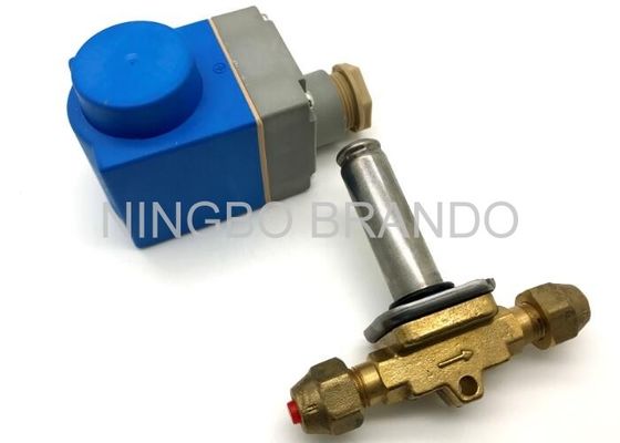EVR 3 220/230V AC Refrigeration Solenoid Valve with Brass Body , Liquid Line Solenoid Valve