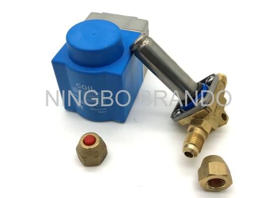 EVR 3 220/230V AC Refrigeration Solenoid Valve with Brass Body , Liquid Line Solenoid Valve