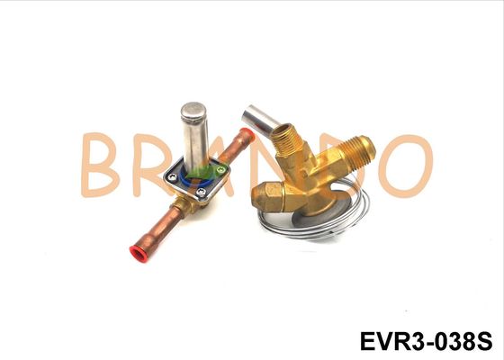 Medium Pressure Refrigeration Solenoid Valve EVR3-038S 220VAC 12VDC
