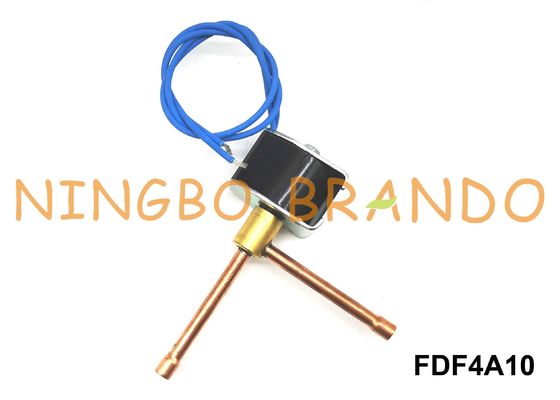 FDF4A10 Dehumidifier Refrigeration Solenoid Valve 1/4'' 6.35mm OD AC220V Normally Closed