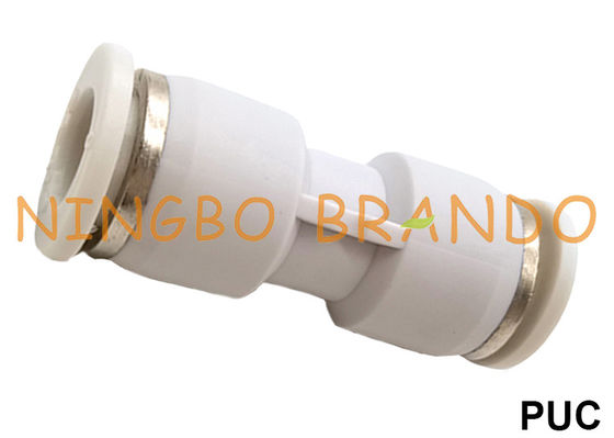 PUC 유니온 스트레이트 푸시 온 튜브 빠른 연결 공압 호스 피팅