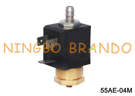 Schaerer 커피 메이커 DC24V AC220V용 M5 포트 2 웨이 황동 솔레노이드 밸브