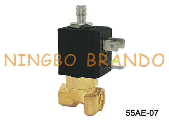 에스프레소 커피 메이커에 대한 3 차원 NC 1/8'Brass Solenoid 밸브 230V 240V