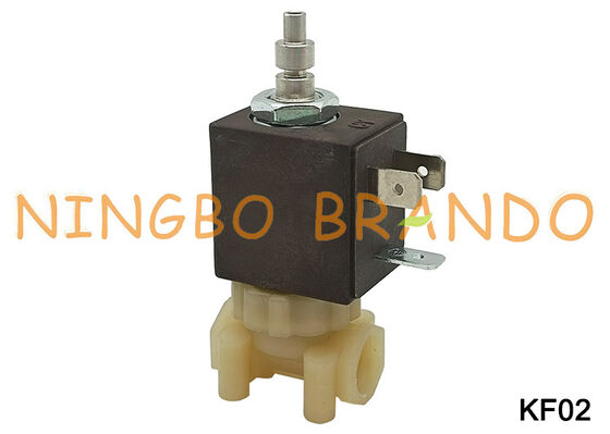 1/8'' 3방향 NC 식품 등급 안전 커피 에스프레소 메이커 플라스틱 솔레노이드 밸브 KF02