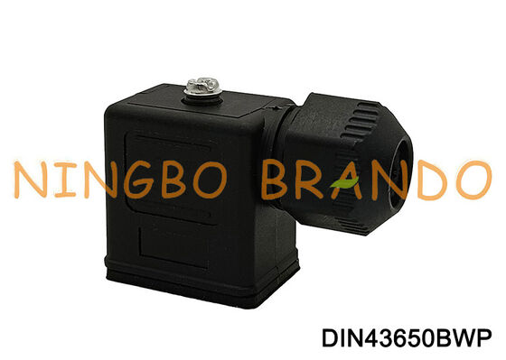 DIN43650B 방수 솔레노이드 밸브 코일 커넥터 IP67 DIN 43650 Form B